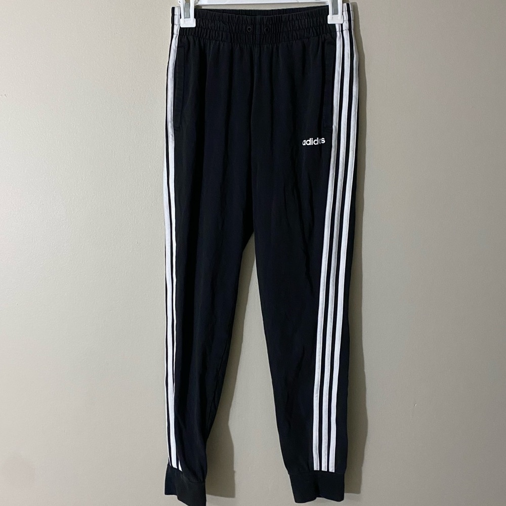 Black Adidas Lightweight Joggers - size women’s small